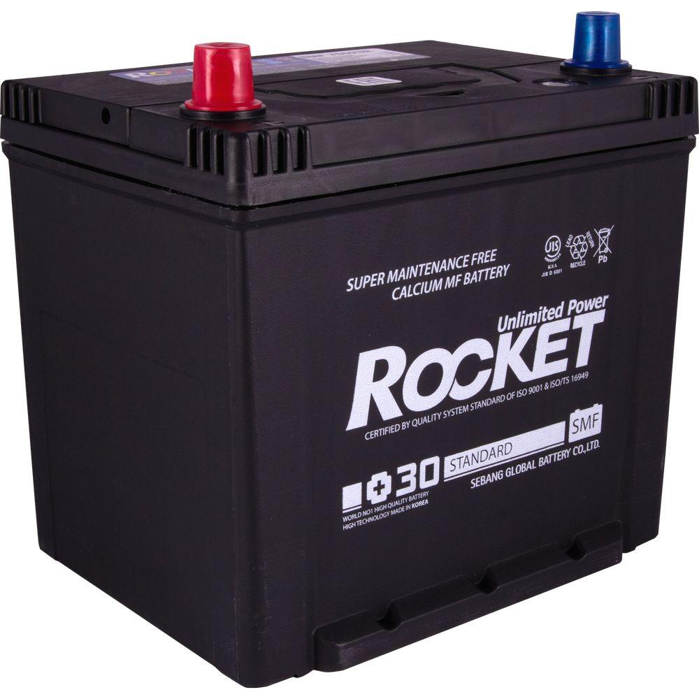 Акумулятор ROCKET 65Ah ASIA (+/-) (590CCA) SMF 75D23R